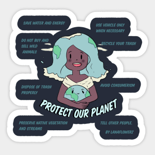 Protect Our Planet Sticker